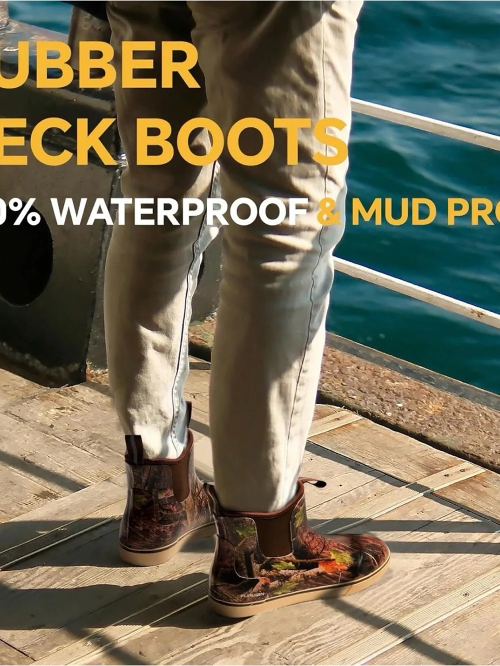 Men's Deck Boots Fishing Boots, new